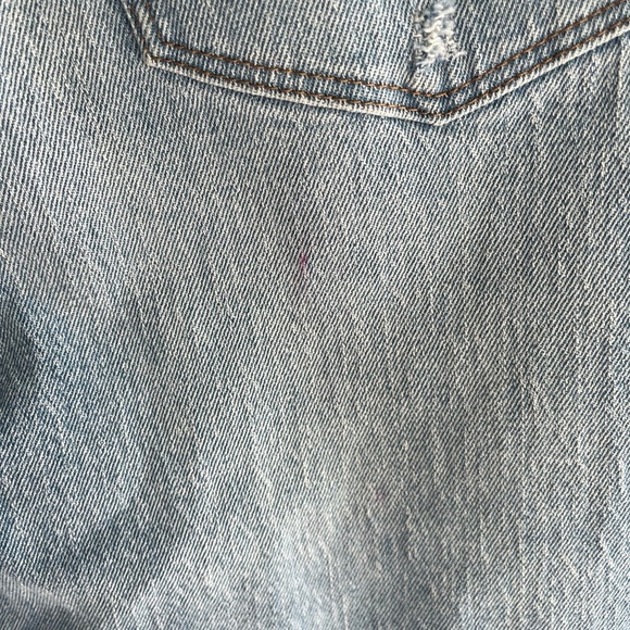 MADEWELL The High-Rise Slim Crop Boyjean: Knee-Rip Edition Size 29 - Picture 5 of 7